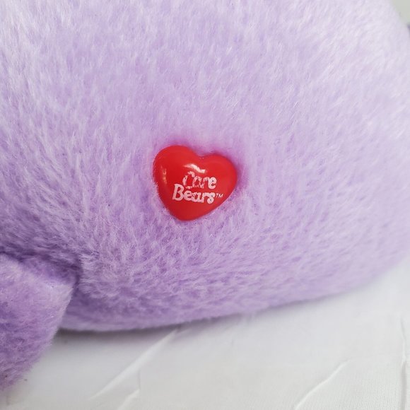 Care Bear Plush Harmony Bear by Nanco 2004 Purple 9 In Stuffed Animal Toy - Picture 4 of 12